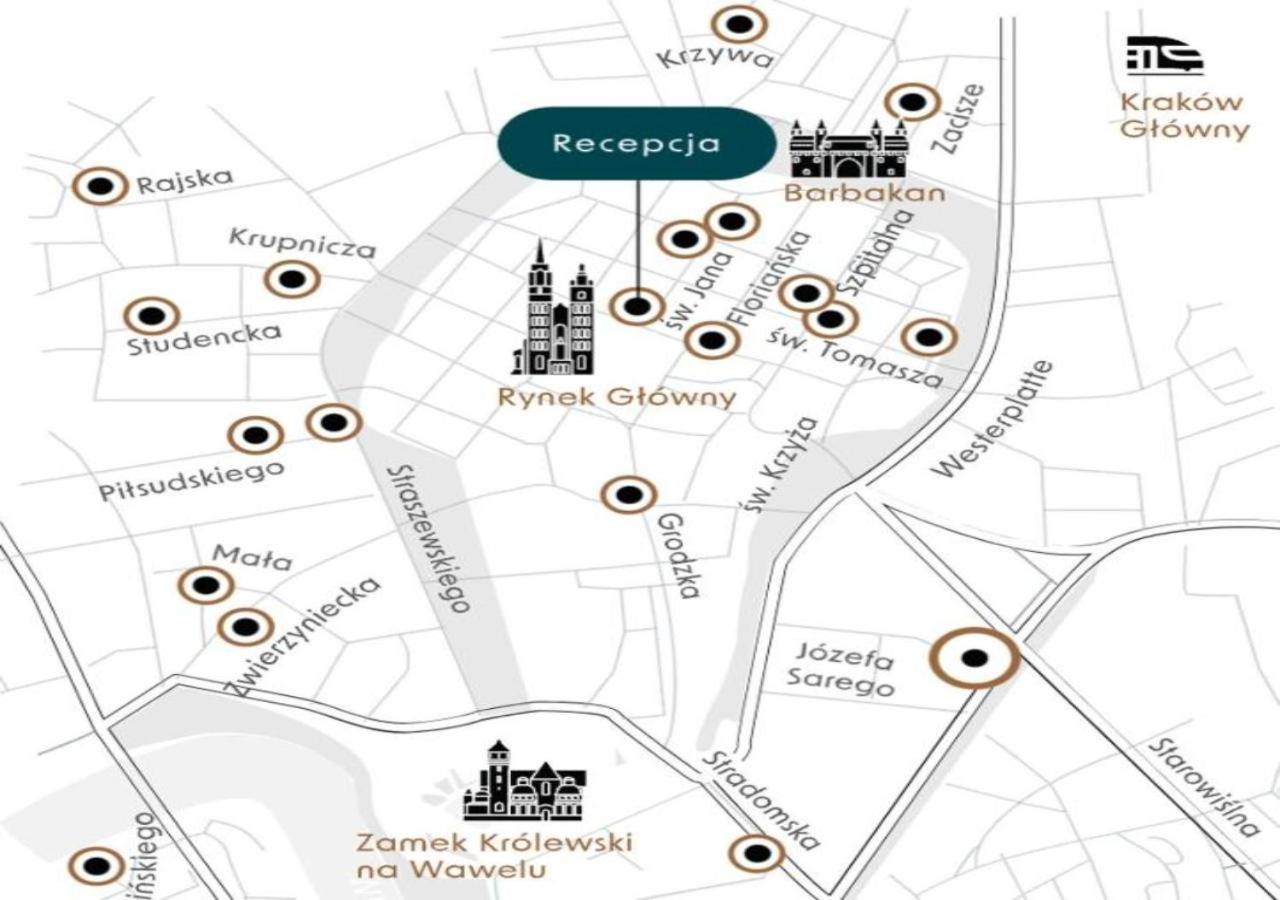 Fragola Apartments Old Town คราคูฟ ภายนอก รูปภาพ